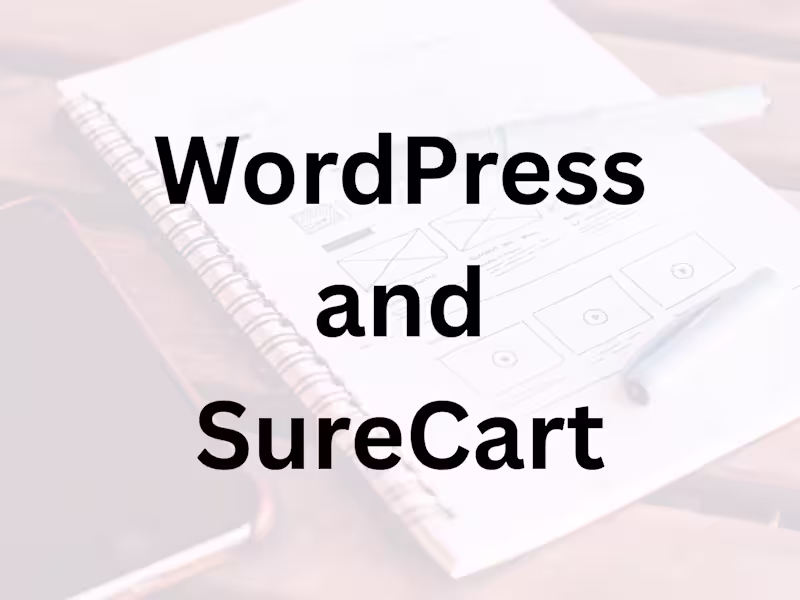 Cover image for WordPress and SureCart