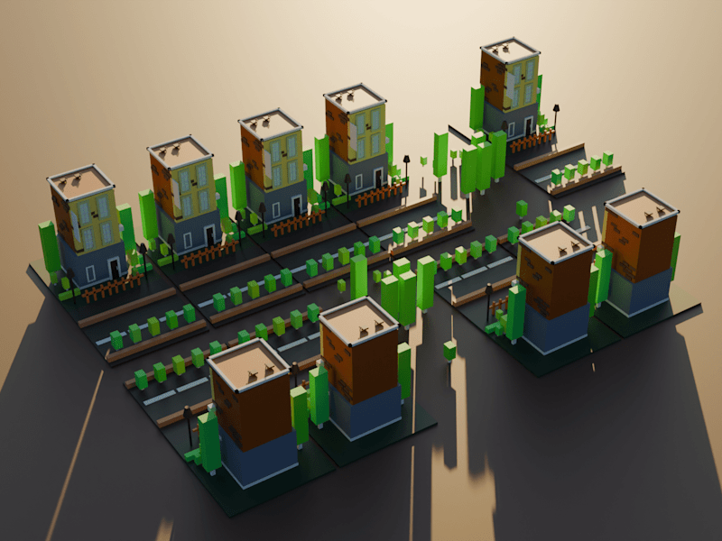 Cover image for Low-Poly Wonders: Creating Simplified 3D Environments