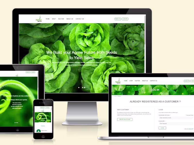 Cover image for NHC Multivendor Auction Web & App Development 