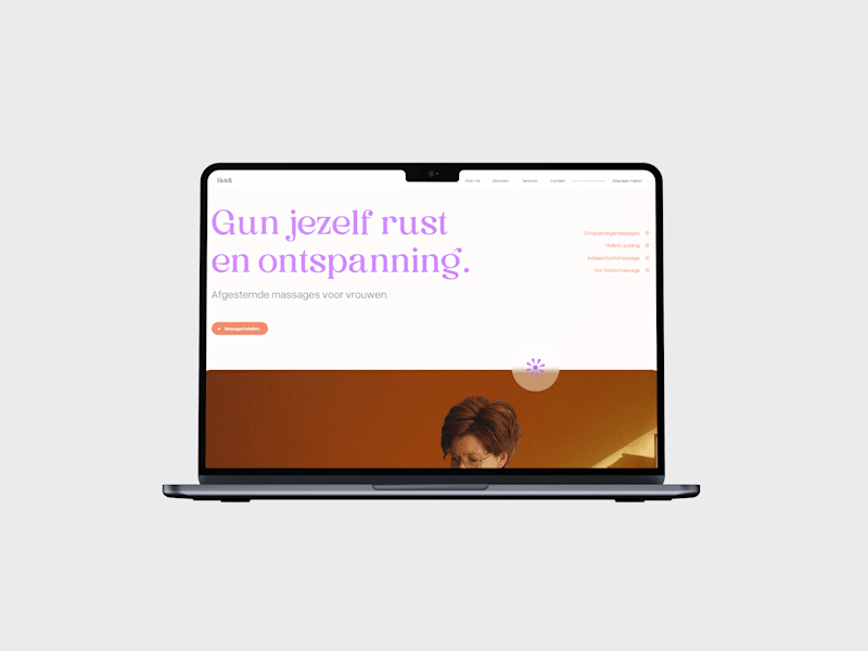 Cover image for Women's Massage Studio Website