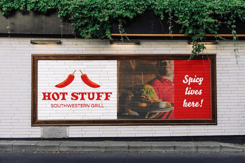 Cover image for Hot Stuff Restaurant Branding 