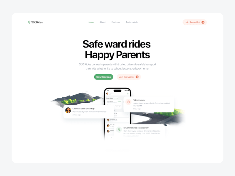 Cover image for 360Rides Website Redesign