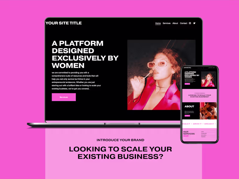 Cover image for Squarespace Web Design 