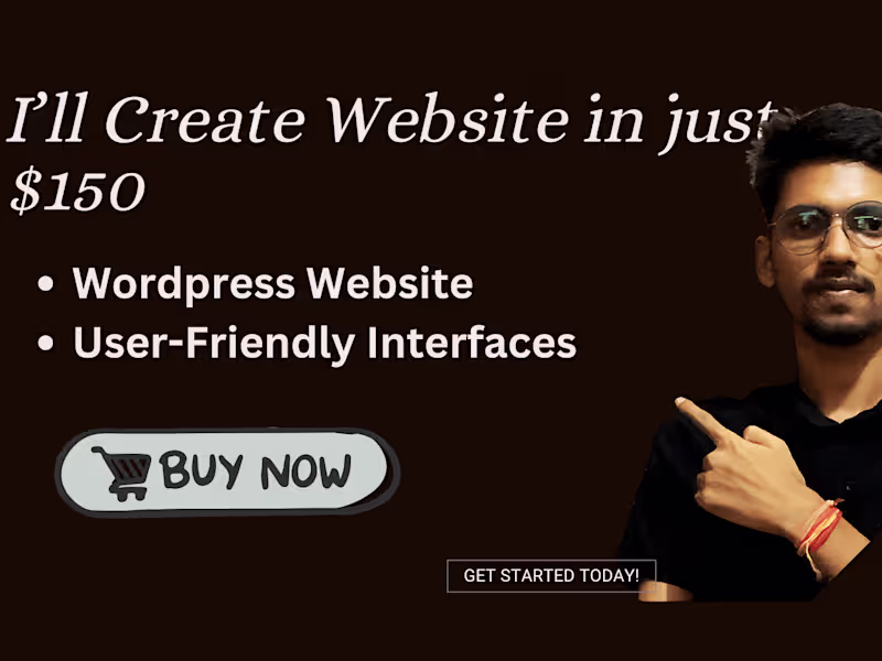 Cover image for Custom Blog Website Development with WordPress