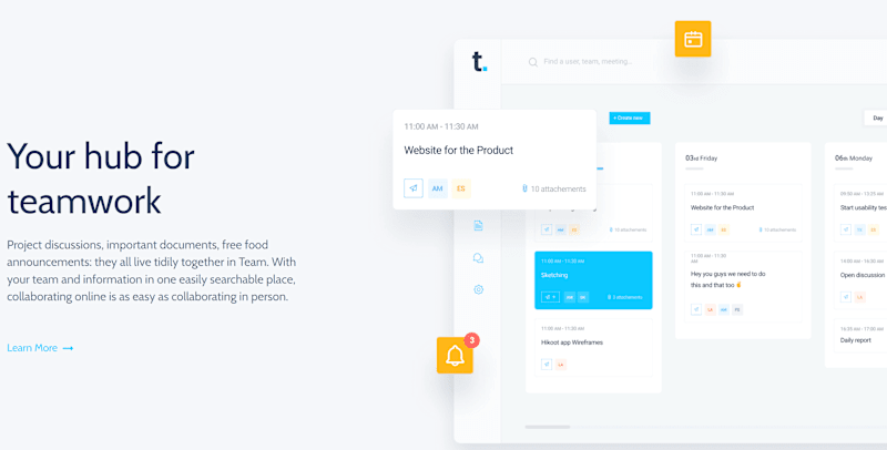 Cover image for Team App - Instant collaboration for remote teams