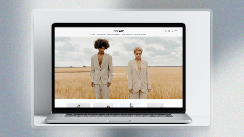 Cover image for UI/UX Design for BELAIR Paris E-commerce Website