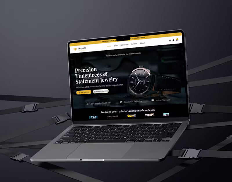 Cover image for Shopify E-commerce: Driving Sales for a Jewelry Brand