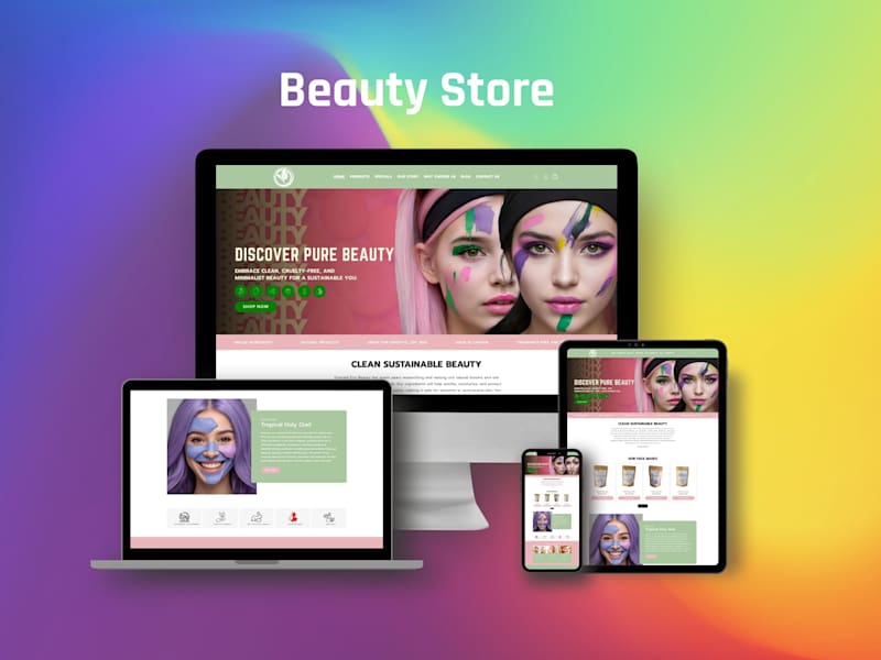 Cover image for Beauty and Skin Product's Shopify Store