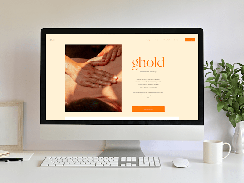 Cover image for Ghold — Premium Squarespace Website