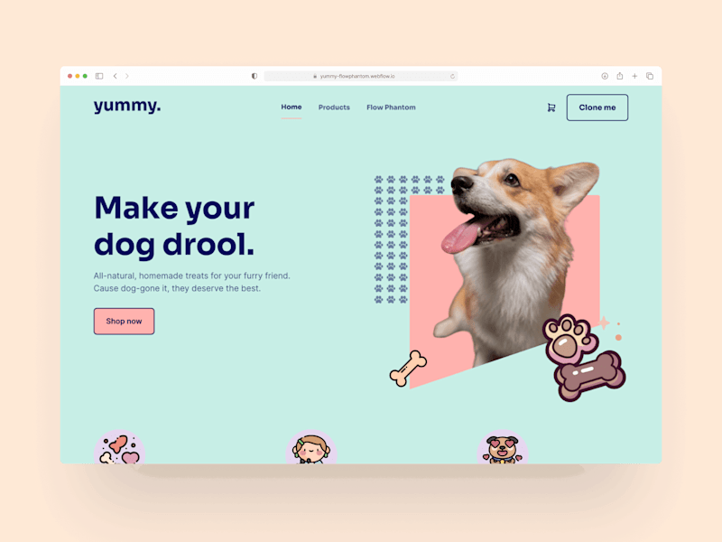 Cover image for Yummy Dog Treats