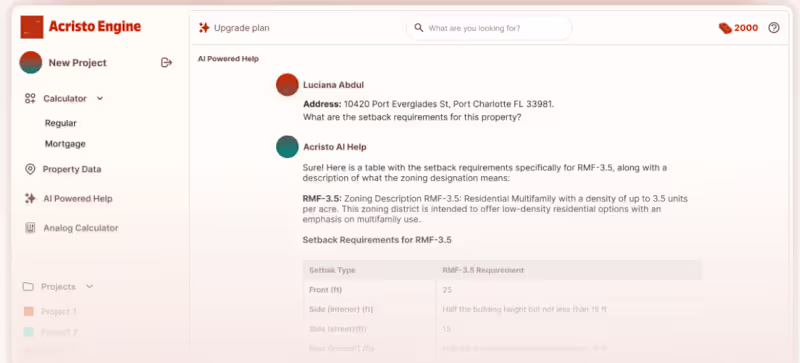 Cover image for AI Chatbot for Real Estate Construction Codes Information