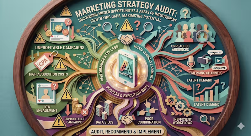 Cover image for Marketing Strategy Audit & Growth Diagnostic