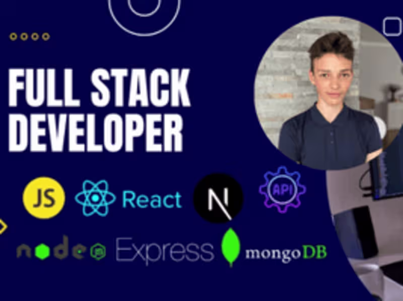 Cover image for I will be you full stack node js, react developer