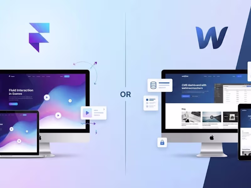 Cover image for Complete Website in Framer/Webflow - Fast & Professional