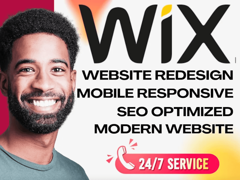 Cover image for will design wix website design, wix developement and  redeisgn 