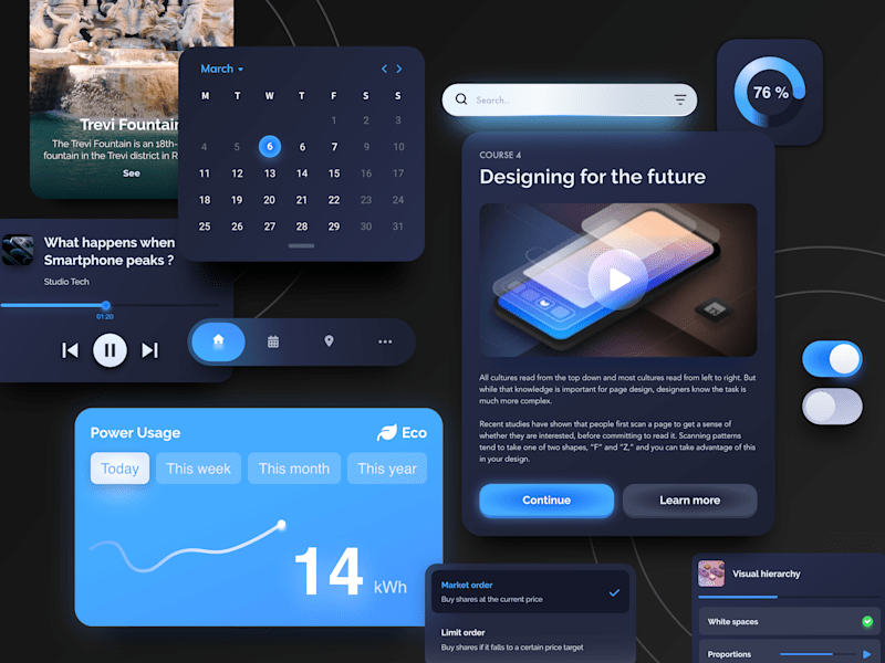 Cover image for UI Design Snapshots (2020-2022)