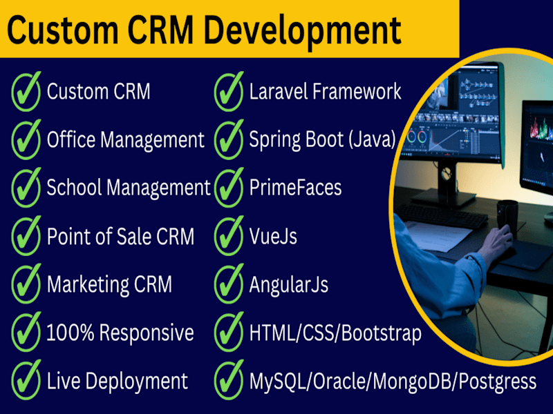 Cover image for Custom CRM Development 