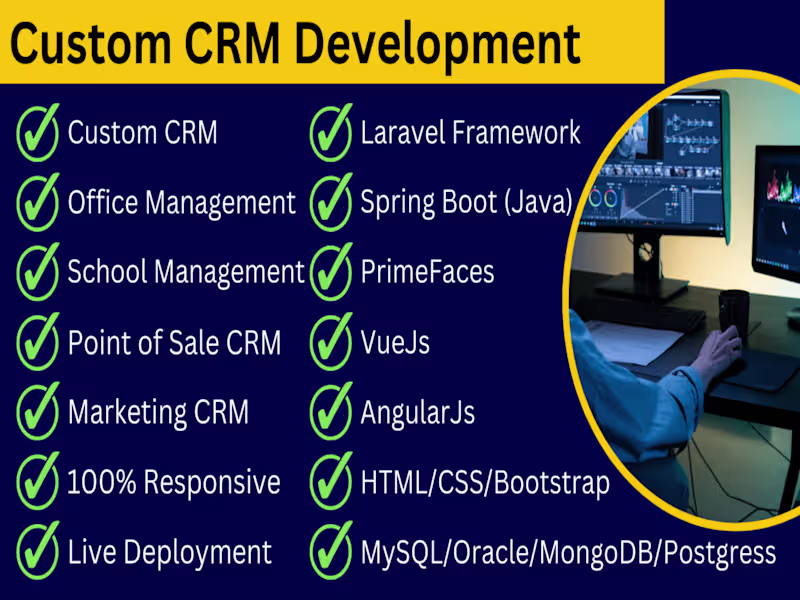 Cover image for Custom CRM Development 