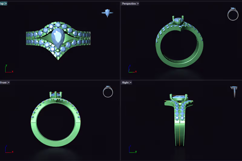 Cover image for Custom Gemstone Ring — Designed