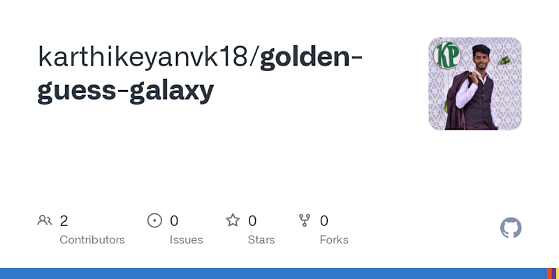 Cover image for Golden Guess Galaxy Development