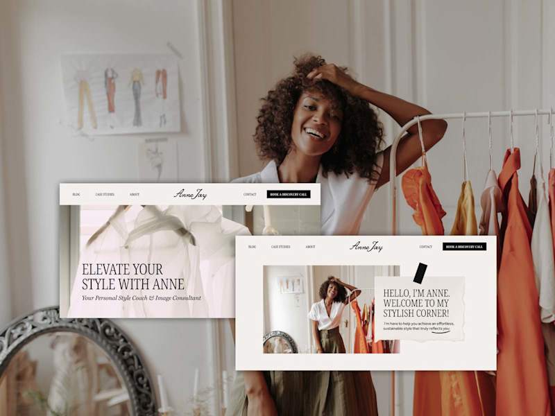 Cover image for Landing Page Concept – Style Coach
