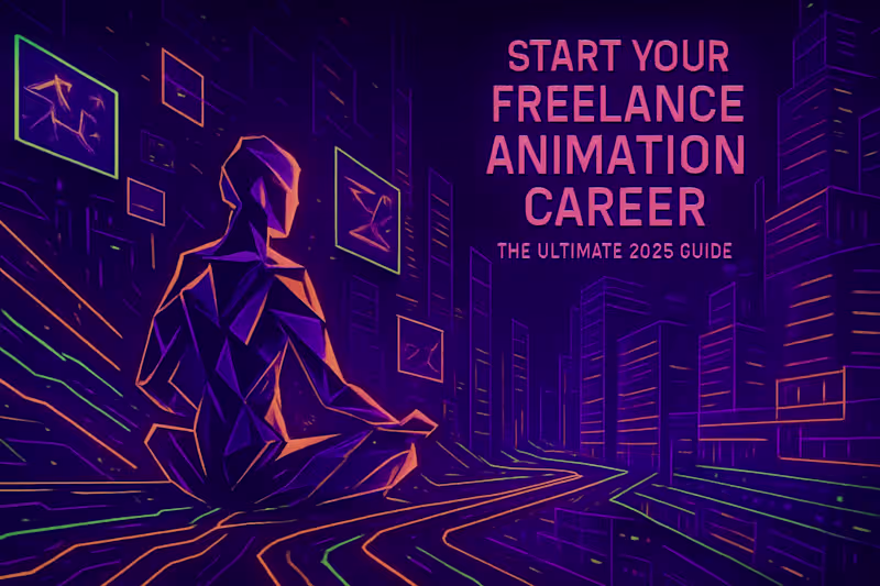 Cover image for Start Your Freelance Animation Career: The Ultimate 2025 Guide