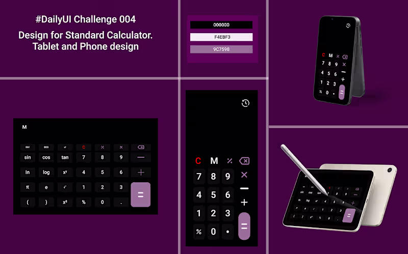 Cover image for Calculator Design :: Behance