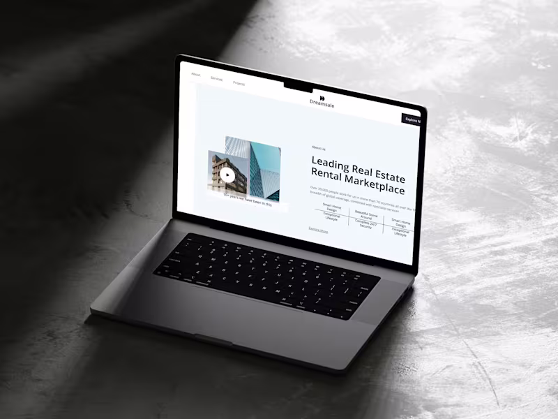 Cover image for Dreamsale Website