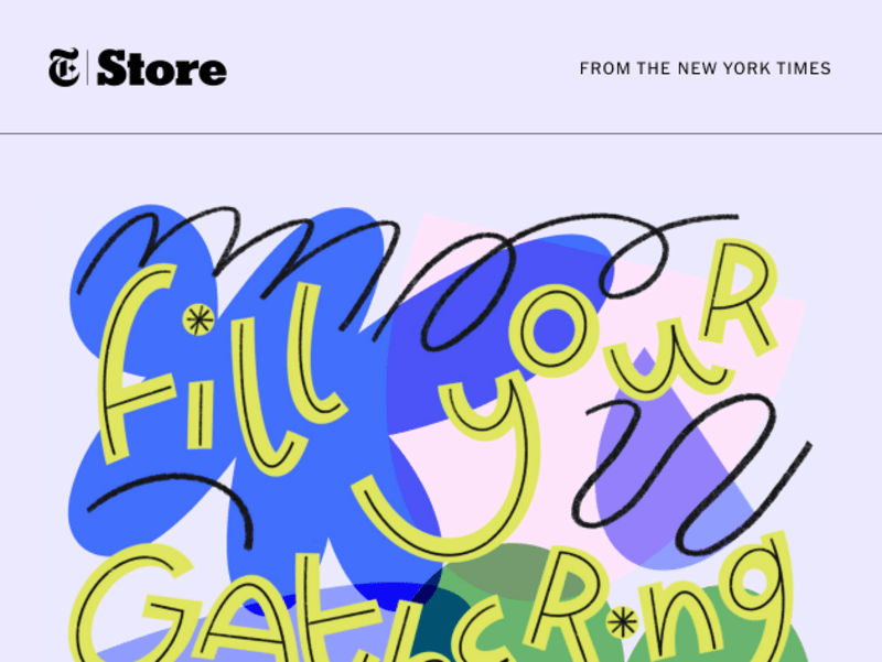 Cover image for The New York Times Store | Father's Day E-mail Campaign 