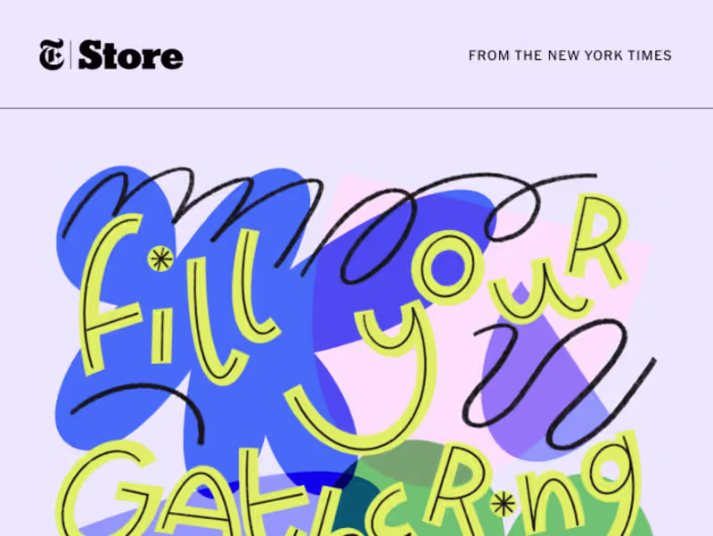 Cover image for The New York Times Store | Father's Day E-mail Campaign 
