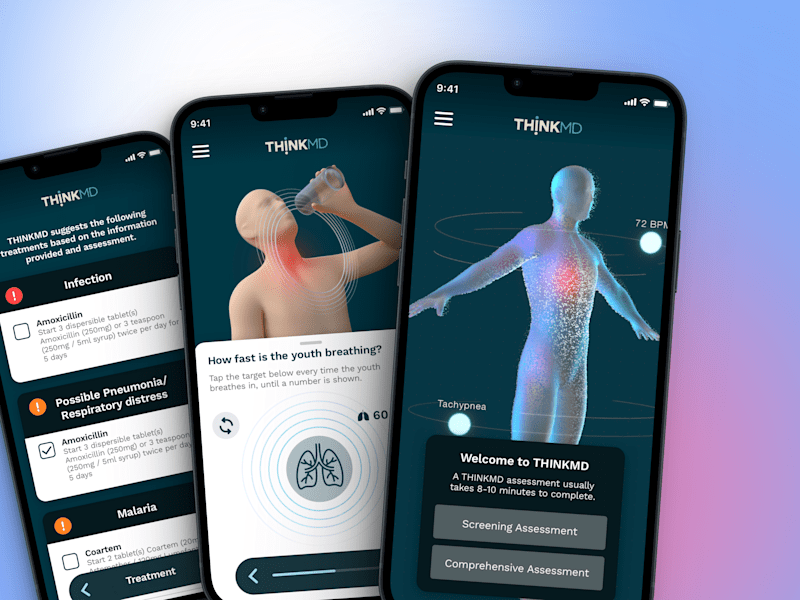 Cover image for ThinkMD Mobile App Design