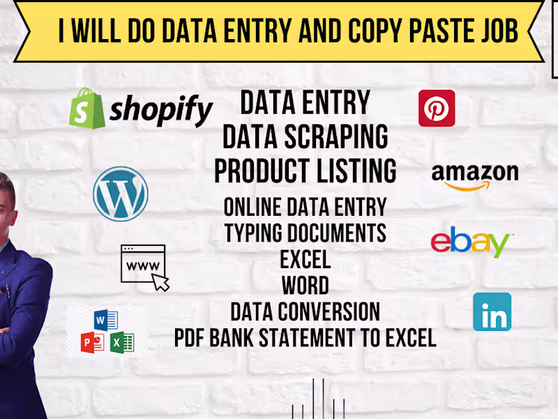 Cover image for I will do WordPress content uploads and data entry