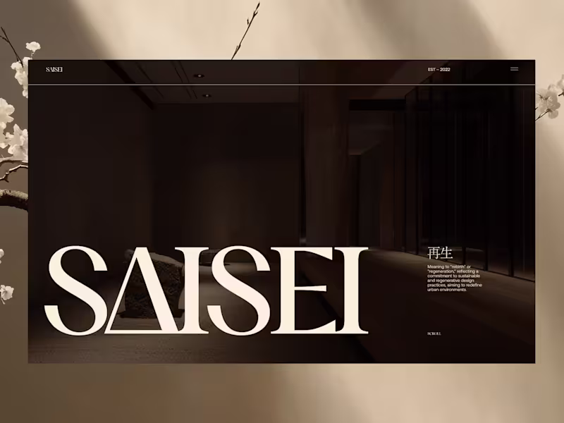 Cover image for SAISEI Architecture  