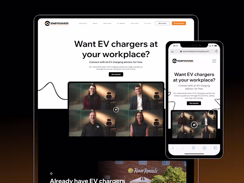 Cover image for U.S. Department of Energy initiative needed a new website