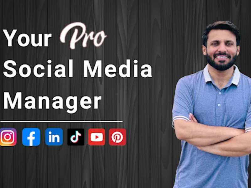 Cover image for I will be your social media marketing manager andcontent creator