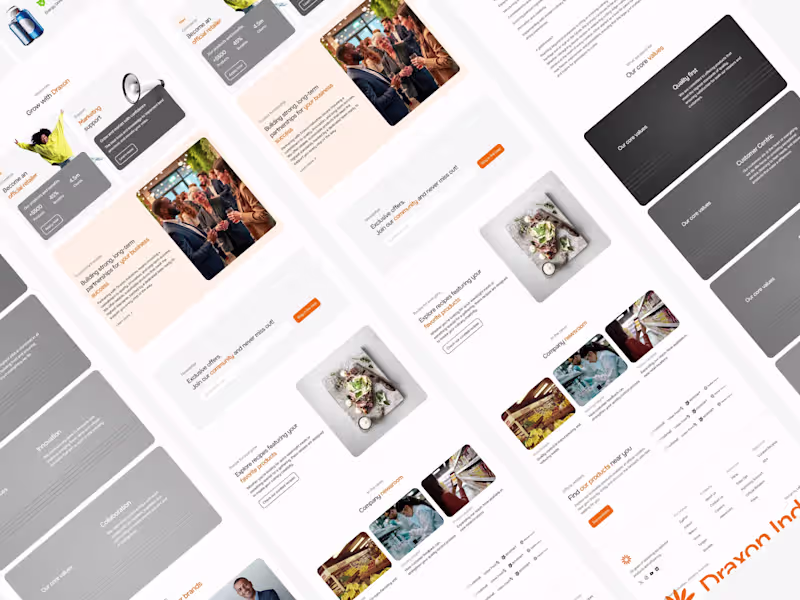 Cover image for Draxon Framer & Figma template