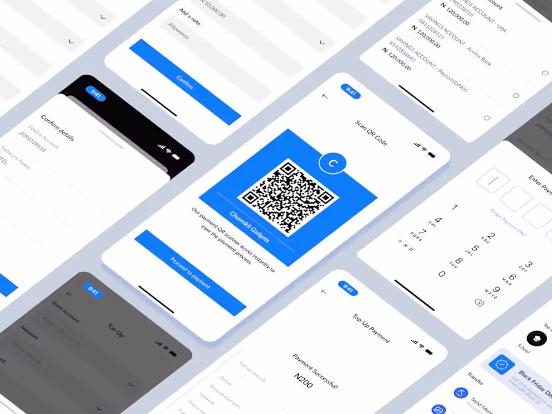 Cover image for I design mobile app, dashboards, design system for clients.