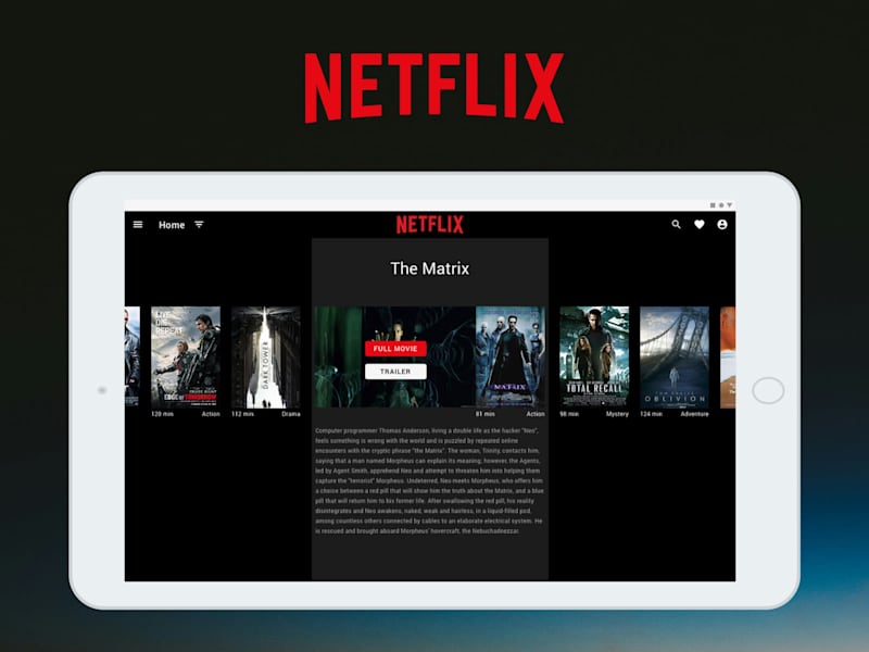 Cover image for Netflix Video Streaming Responsive UI Redesign Concept