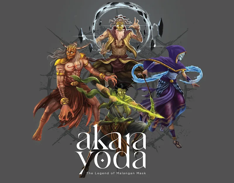 Cover image for Akara Yoda: The Legend of Malangan Mask