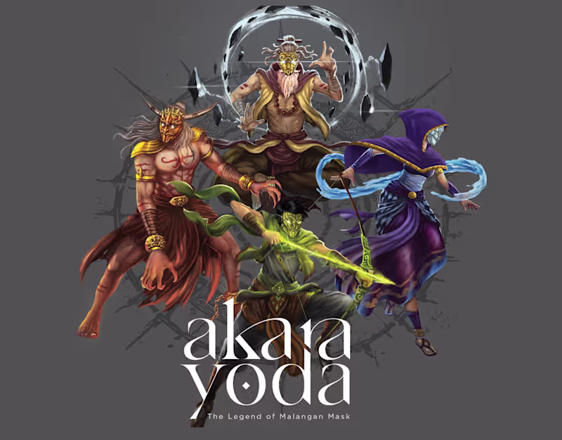 Cover image for Akara Yoda: The Legend of Malangan Mask