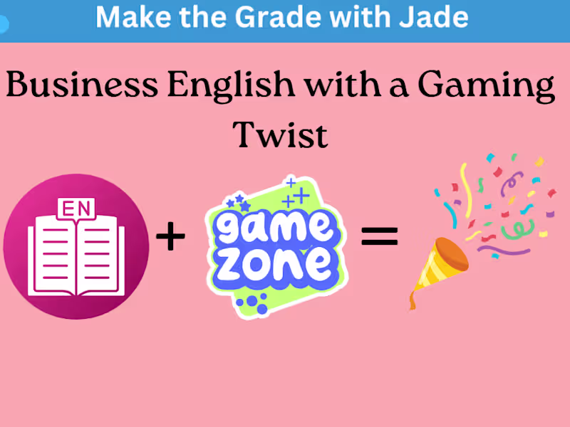 Cover image for 📚Business English with a Gaming Twist