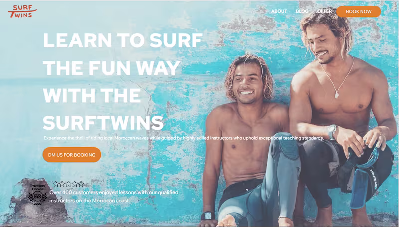 Cover image for Responsive Adventure Travel Website