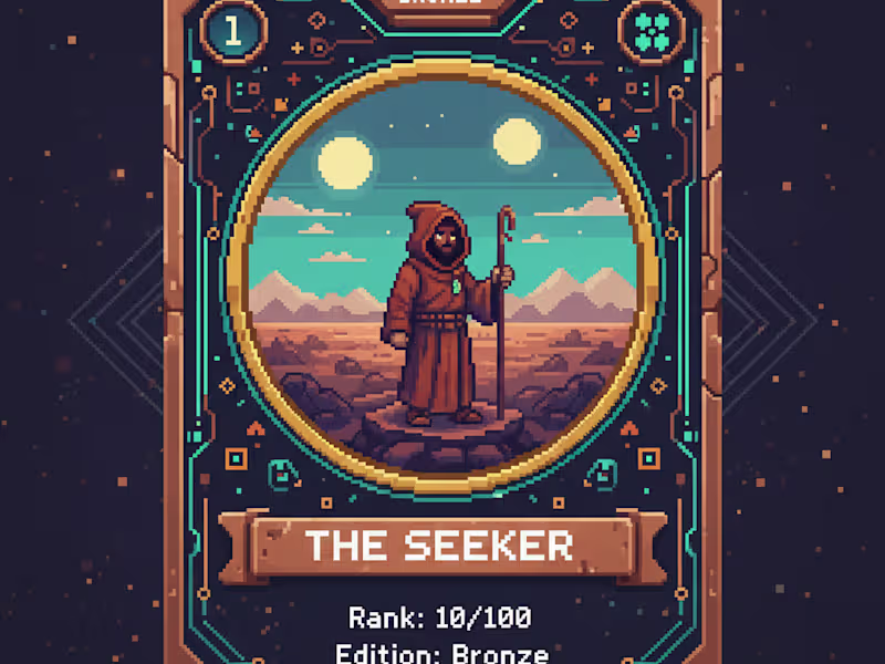 Cover image for Custom AI Character Design & Pixel Art Collections