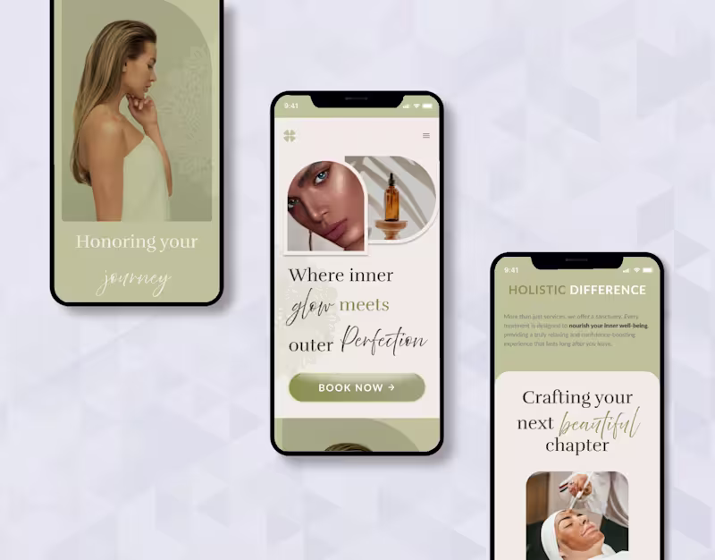 Cover image for Beauty Salon Web Template Bundle