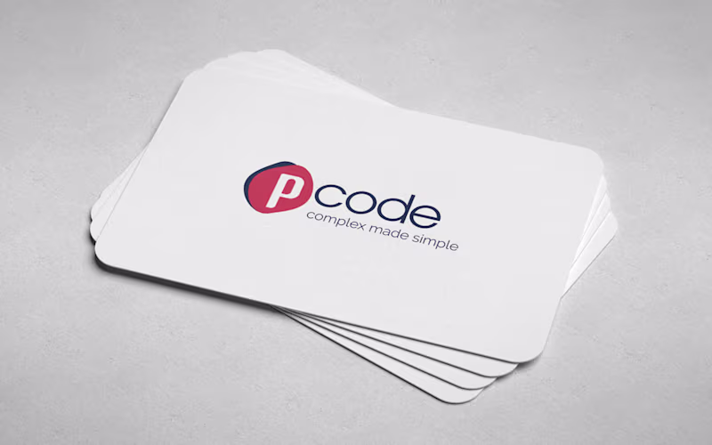 Cover image for Pcode . Branding and Website Design