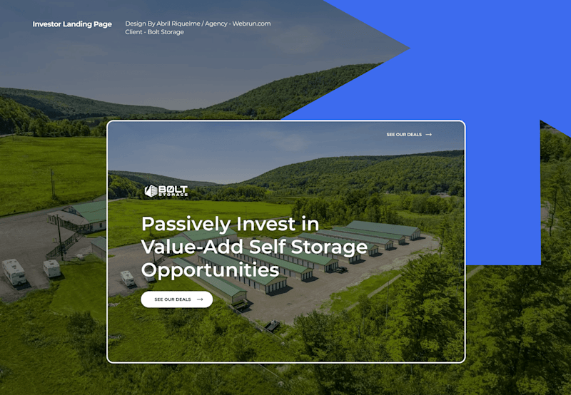 Cover image for Bolt Storage - UI/UX Design at Bolt Storage