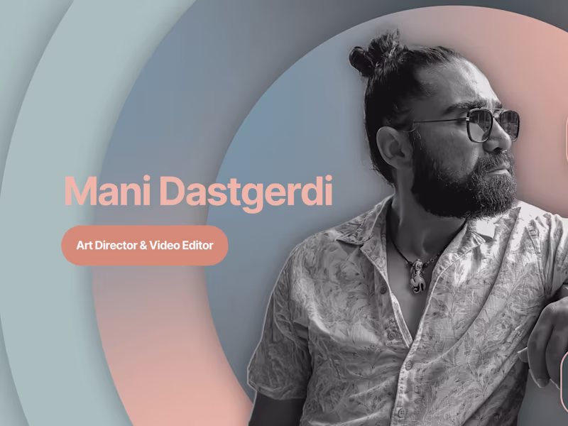 Cover image for Mani Dastgerdi's Introduction Video - YouTube