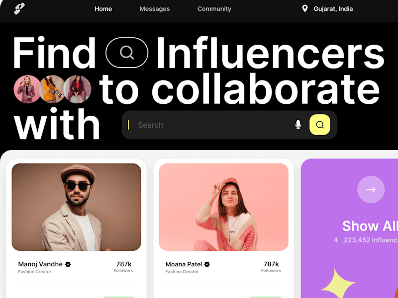 Cover image for Influencer Collaboration Platform Design