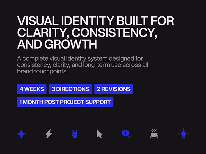 Cover image for Brand identity design 