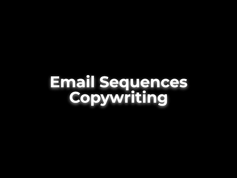 Cover image for Email Sequences Copywriting